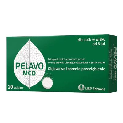 Pelavo Med, 20 mg, tabl.uleg.rozp.w j.ustn., 20 szt