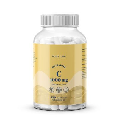 Pure Lab Witamina C 1000 mg, kapsułki, 130 szt.