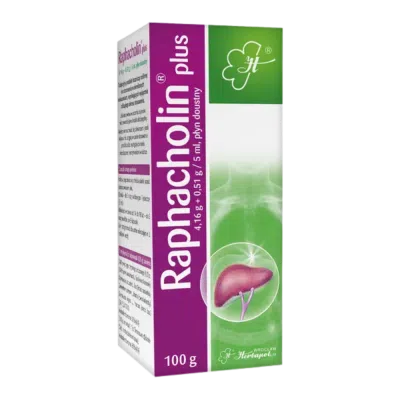 Raphacholin plus (Cholesol), 4,16g+0,51g/5ml, płyn doustny, 100g