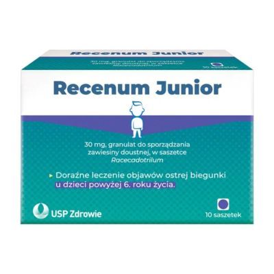 Recenum Junior, 30 mg, gran.d/sp.zaw.doustn., 10 sasz