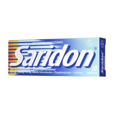 Saridon, tabl.,(i.rów),MDZ,Holandia, 10 szt