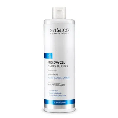 Sylveco Dermo Sk&oacute;ra Atopowa, kremowy żel myjący, do ciała, 1000 ml