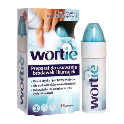 Wortie, preparat, do usuw.brodawek i kurzajek, 50 ml
