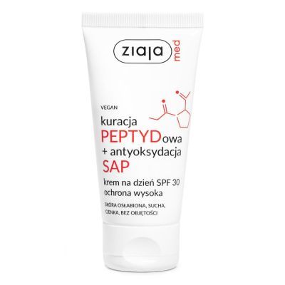 Ziaja Med Peptyd.+antyoksyd.SAP, krem, na dzień,SPF 30, 50ml