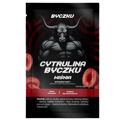  Cytrulina Byczku wiśnia, saszetka 8,8g