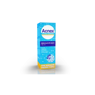 Acnex, emulsja myjąca do skóry trądzikowej, 140 ml