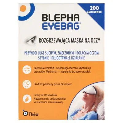 Blepha Eyebag, maska, rozgrzew.,n/oczy, wielokrot.uzyt.,1szt