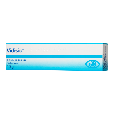 Vidisic, 2 mg/g, zel do oczu,(i.row),Delf,Czechy, 10 g