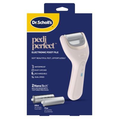 Dr.Scholl's Pedi Perfect NanoTech, pilnik elektryczny, 2 głowice, 1 szt.