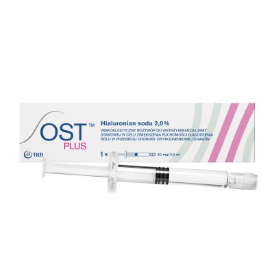 OST Plus, 40 mg/2ml, roztw&oacute;r do wstrzyknięć, 1 ampułko-strzykawka
