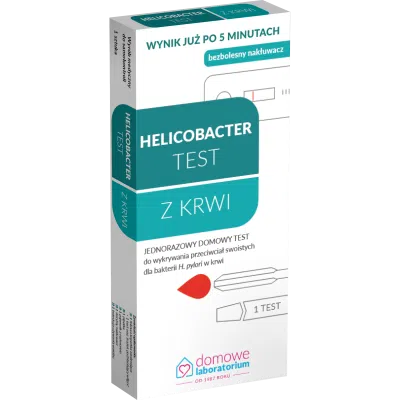 Test Helicobacter, z krwi, 1 szt.