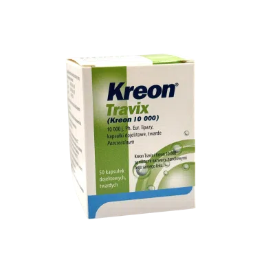 Kreon Travix, 10 000,kaps.dojelit.,(i.row),InPh,Weg, 20 szt