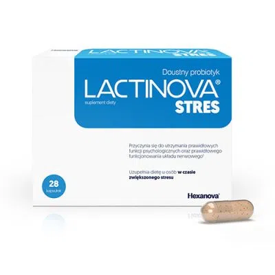 Lactinova stres, kaps., 28 szt