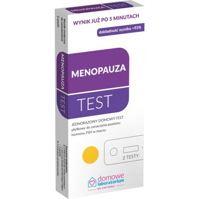 Menopauza, test płytkowy, 1 op. (2 testy)