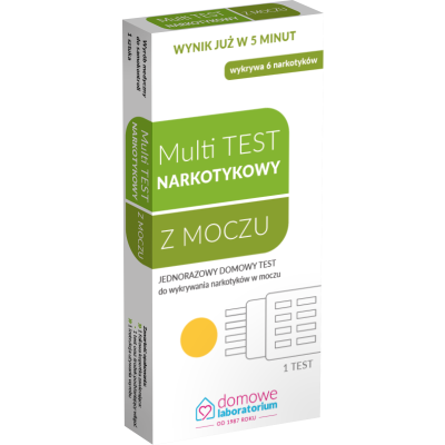  Multi Test do wykrywania narkotyk&oacute;w w moczu, 1 zestaw
