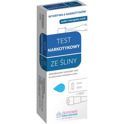 Test do wykrywania narkotyków w ślinie, 1 szt.