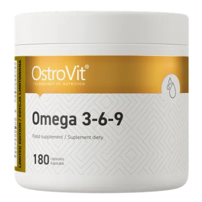OstroVit, Omega 3-6-9, kapsułki miękkie, 180 szt.