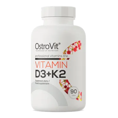 OstroVit, Vitamin D3 + K2, tabletki, 90 szt.
