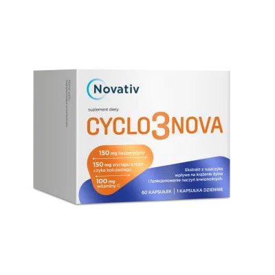 Novativ Cyclo3nova, kapsułki, 60 sztuk