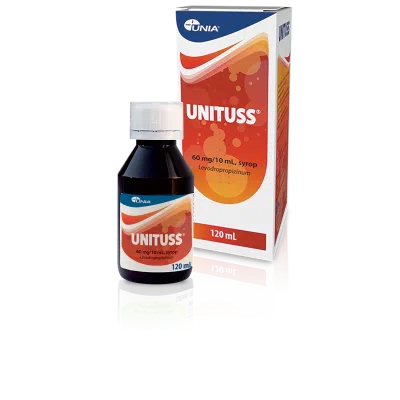 Unituss, 60 mg/10 ml, syrop, 120 ml
