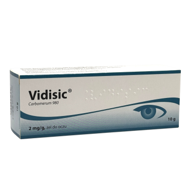 Vidisic, 2 mg/g, zel do oczu,(i.row),InPh,Czechy, 10 g