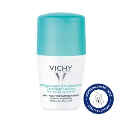 Vichy, 48-godzinny intensywny antyperspirant, 50 ml
